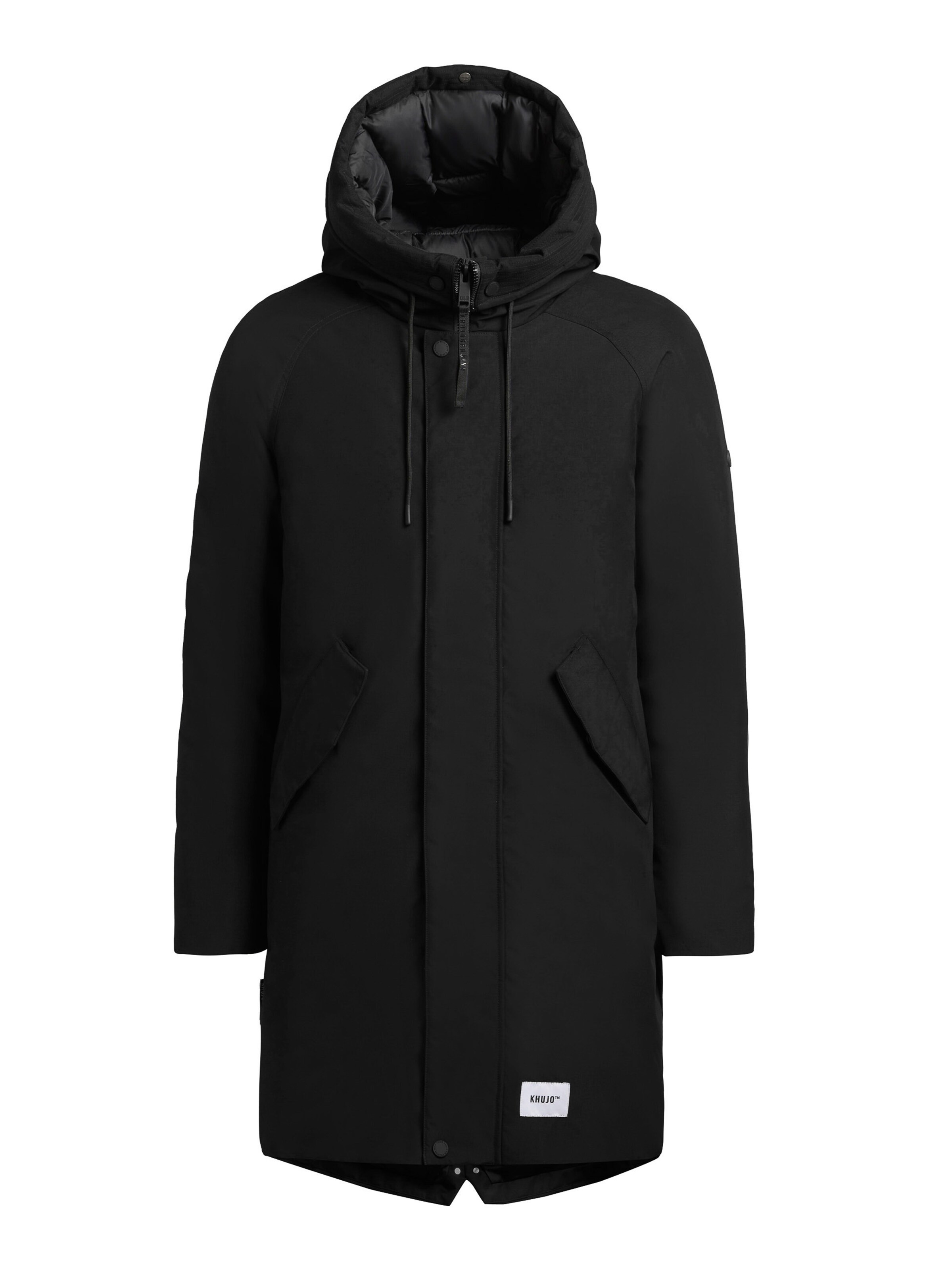 khujo Winter parka 'Anth2' in Black: front