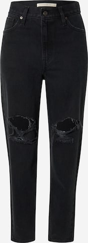 LEVI'S ® Jeans 'High Waisted Mom Jean' i svart: framsida