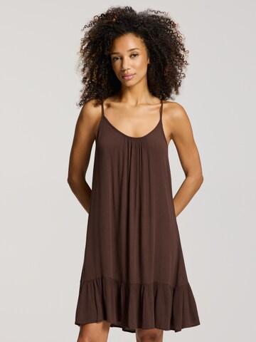 The Sunshine Brand Beach dress 'Ibiza' in Brown: front