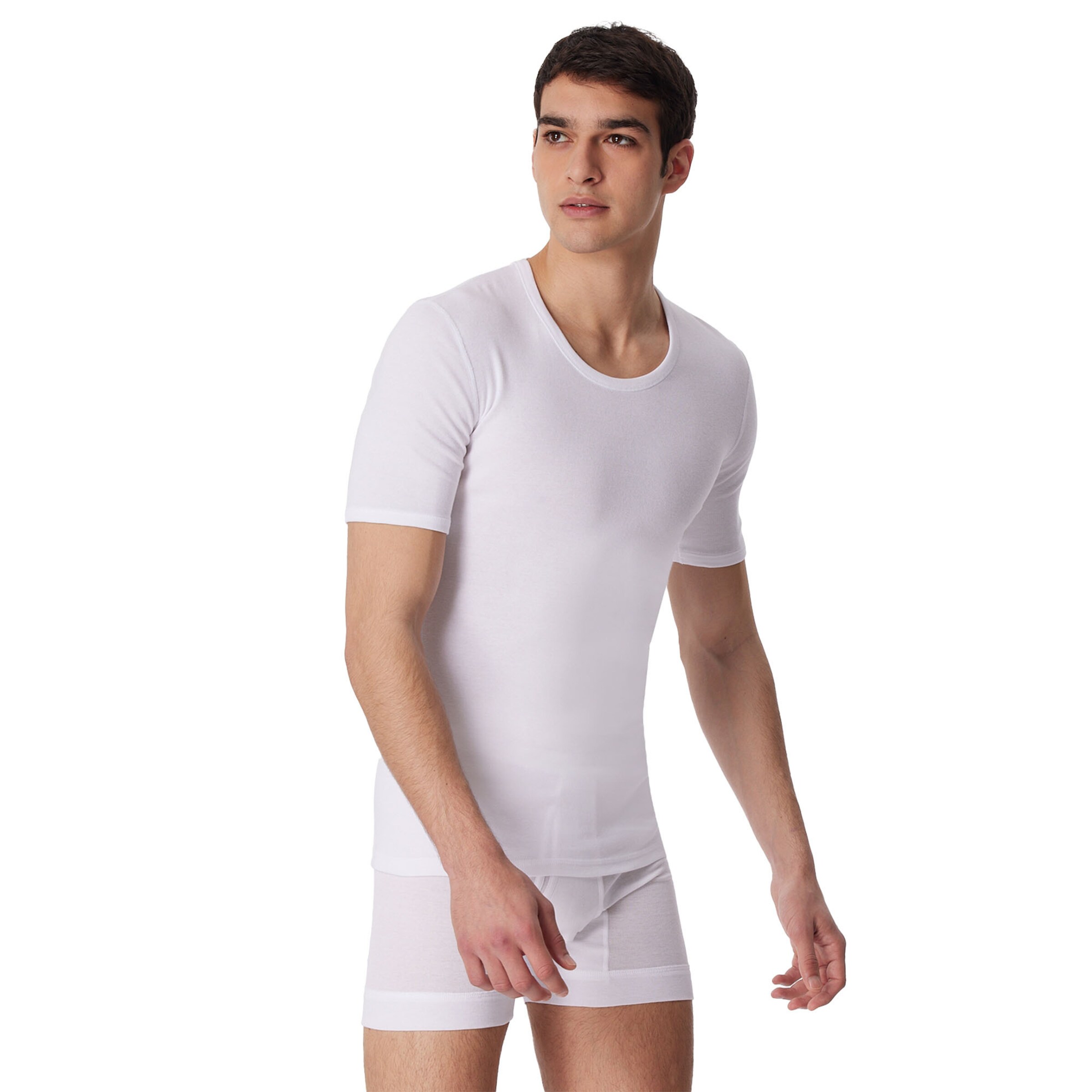 SCHIESSER Undertrøje i hvid