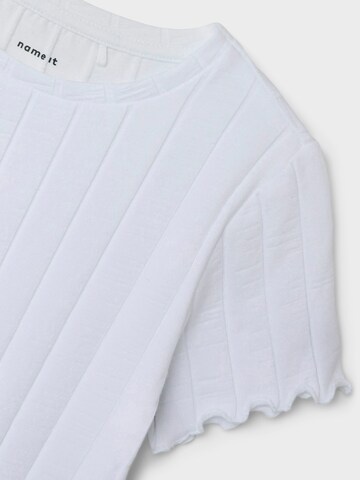 NAME IT Shirt 'NORALINA' in White
