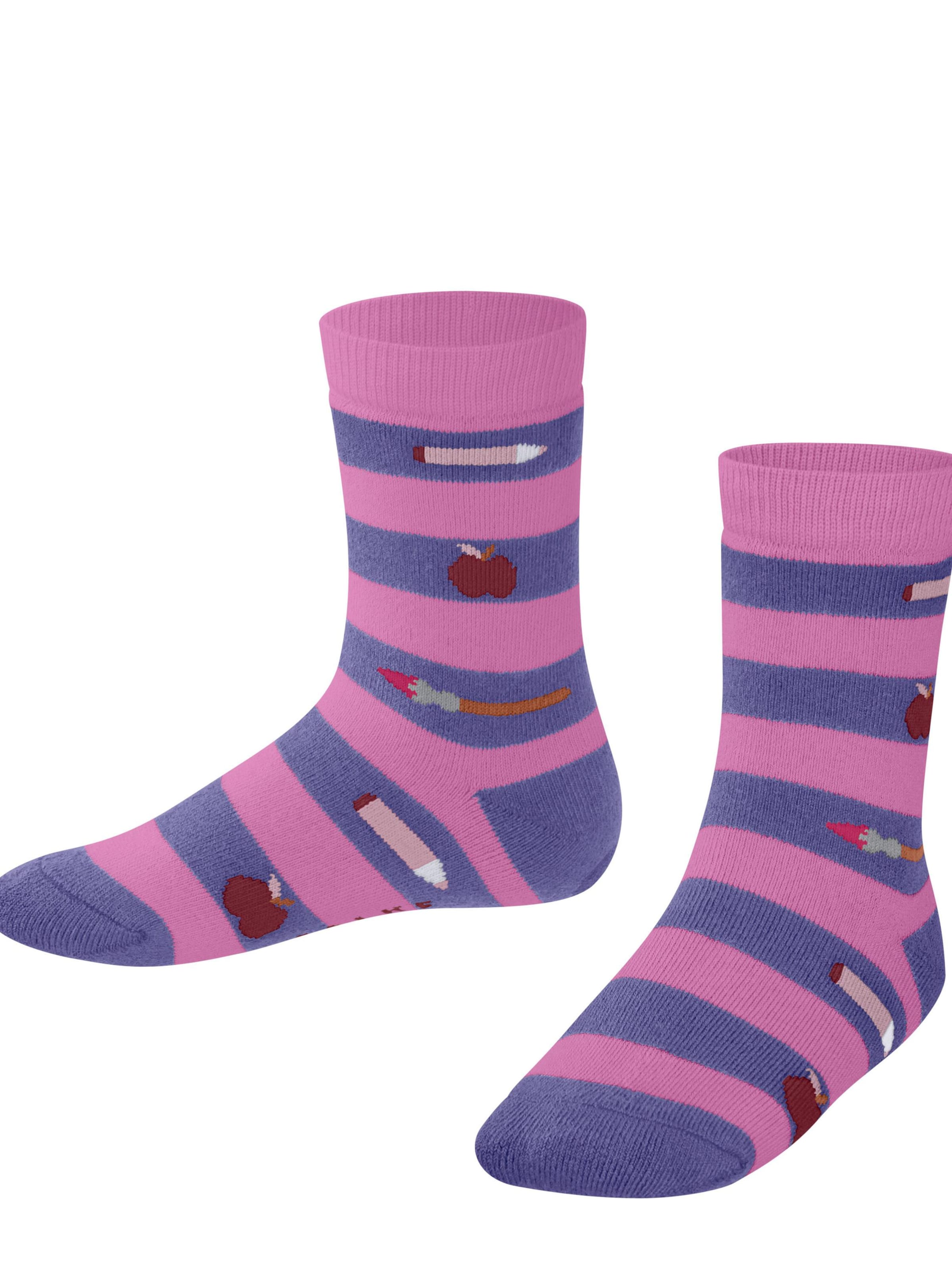 FALKE Socks 'School Supplies' in Red: front