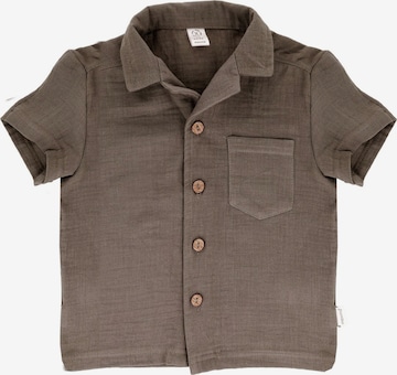 MAXIMO Regular fit Button Up Shirt in Brown: front