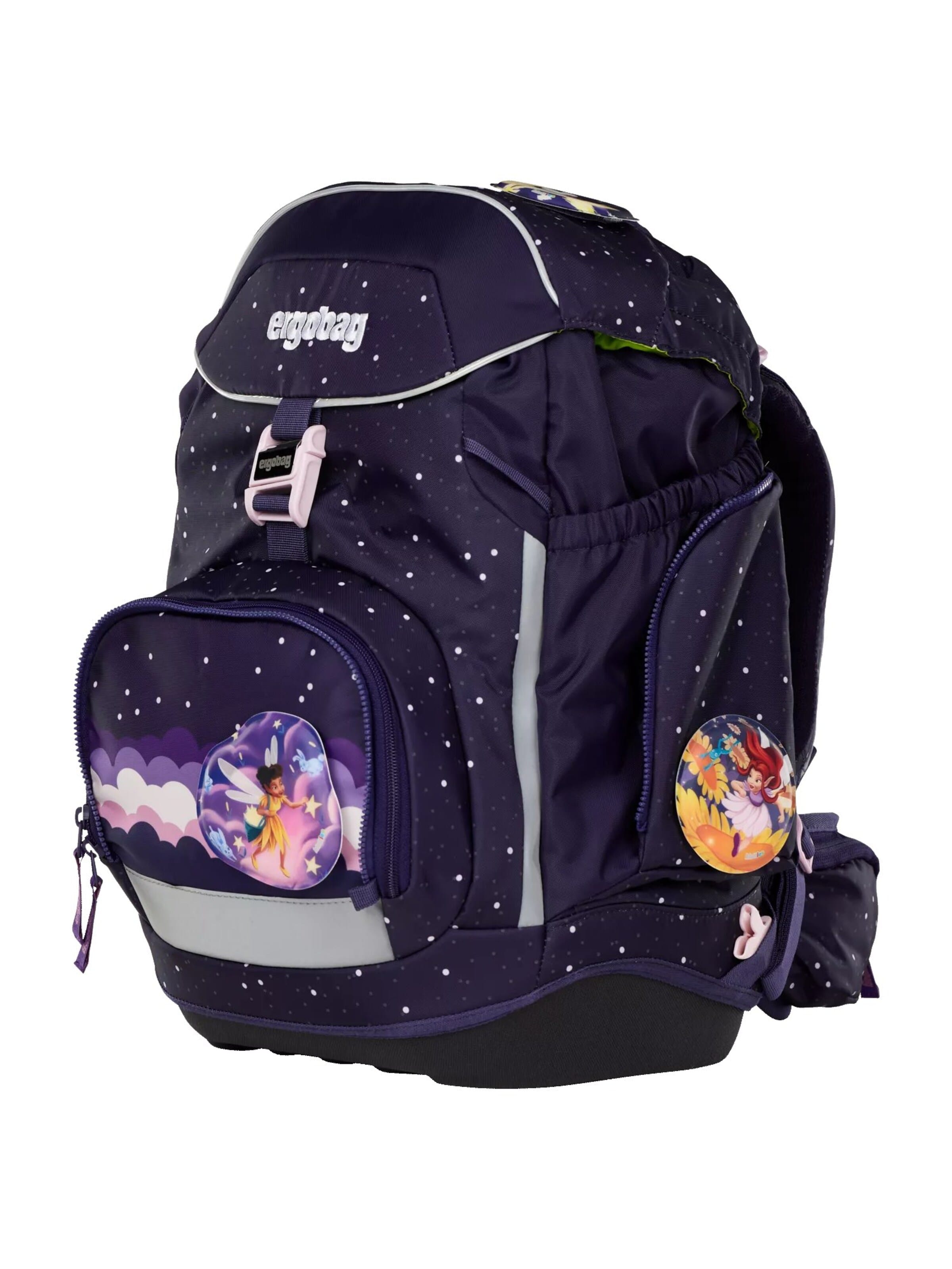 ergobag Backpack 'Schulranzen-Set pack Set' in Purple