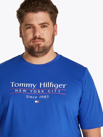 Tommy Hilfiger Big & Tall Tričko – modrá