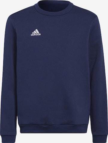 ADIDAS PERFORMANCE Sportsweatshirt 'Entrada 22' in Blau: predná strana