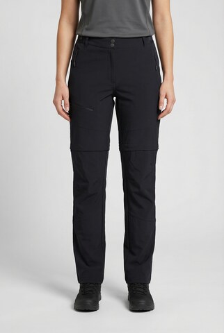ICEPEAK Regular Outdoor Pants 'Attica' in Black: front
