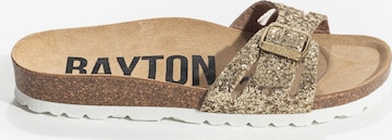 Bayton - Zapatos abiertos 'Athena' en oro