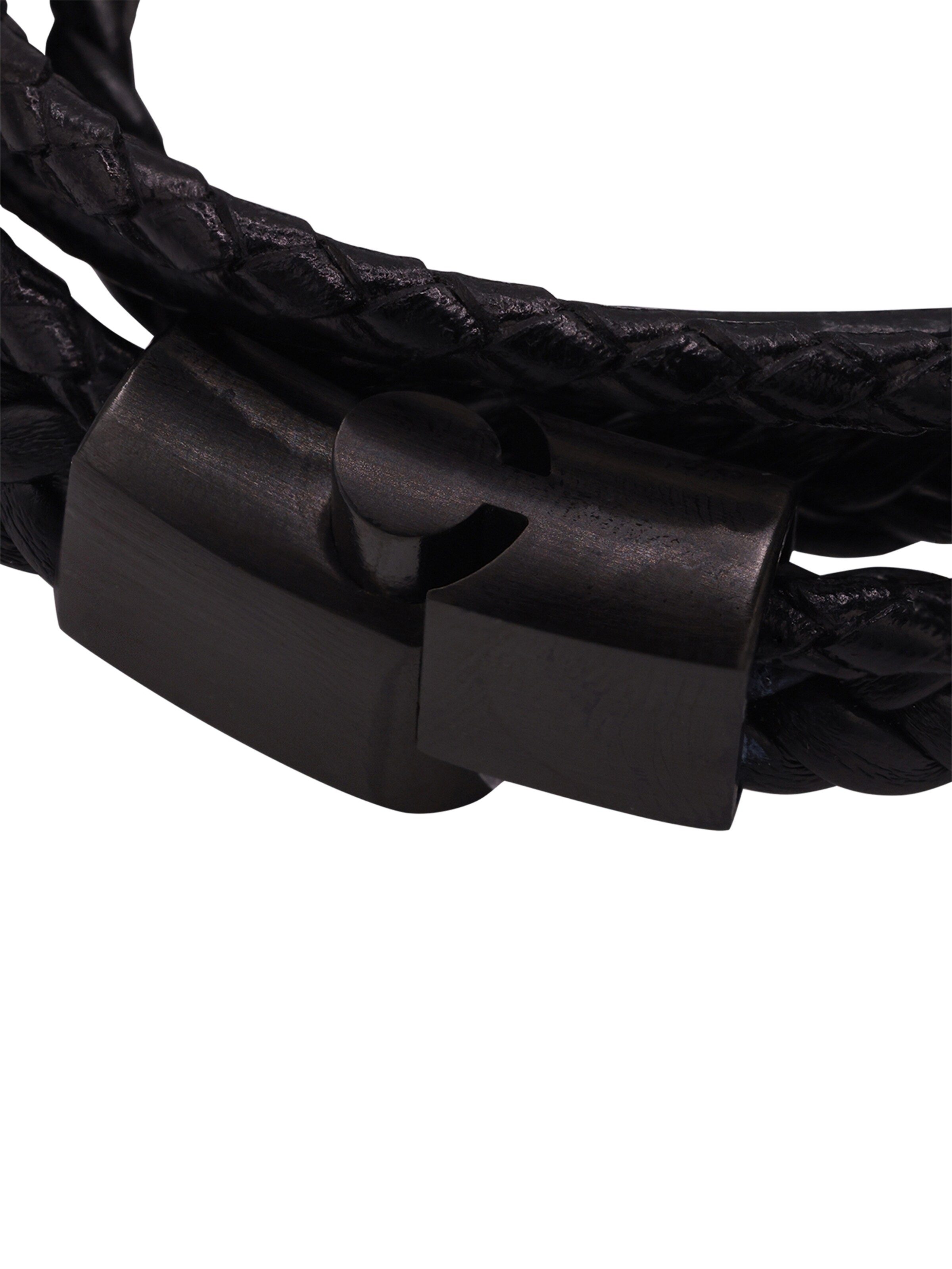 Bracelet 'Lewis' Heideman en noir