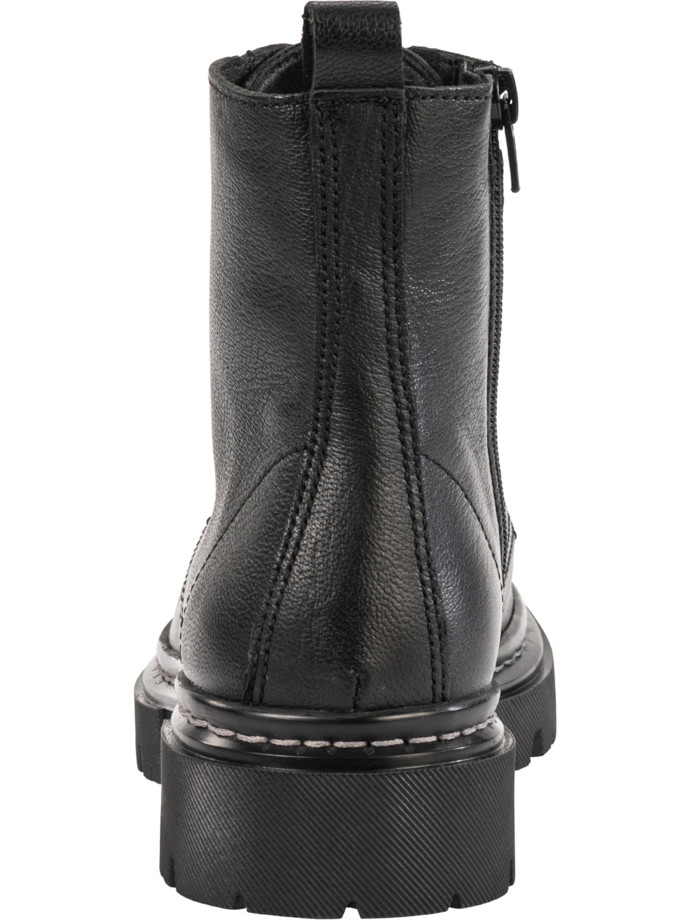 Palado Schnürstiefelette 'Kea'‌‌‌‌‌‌‌‌‌ in Schwarz