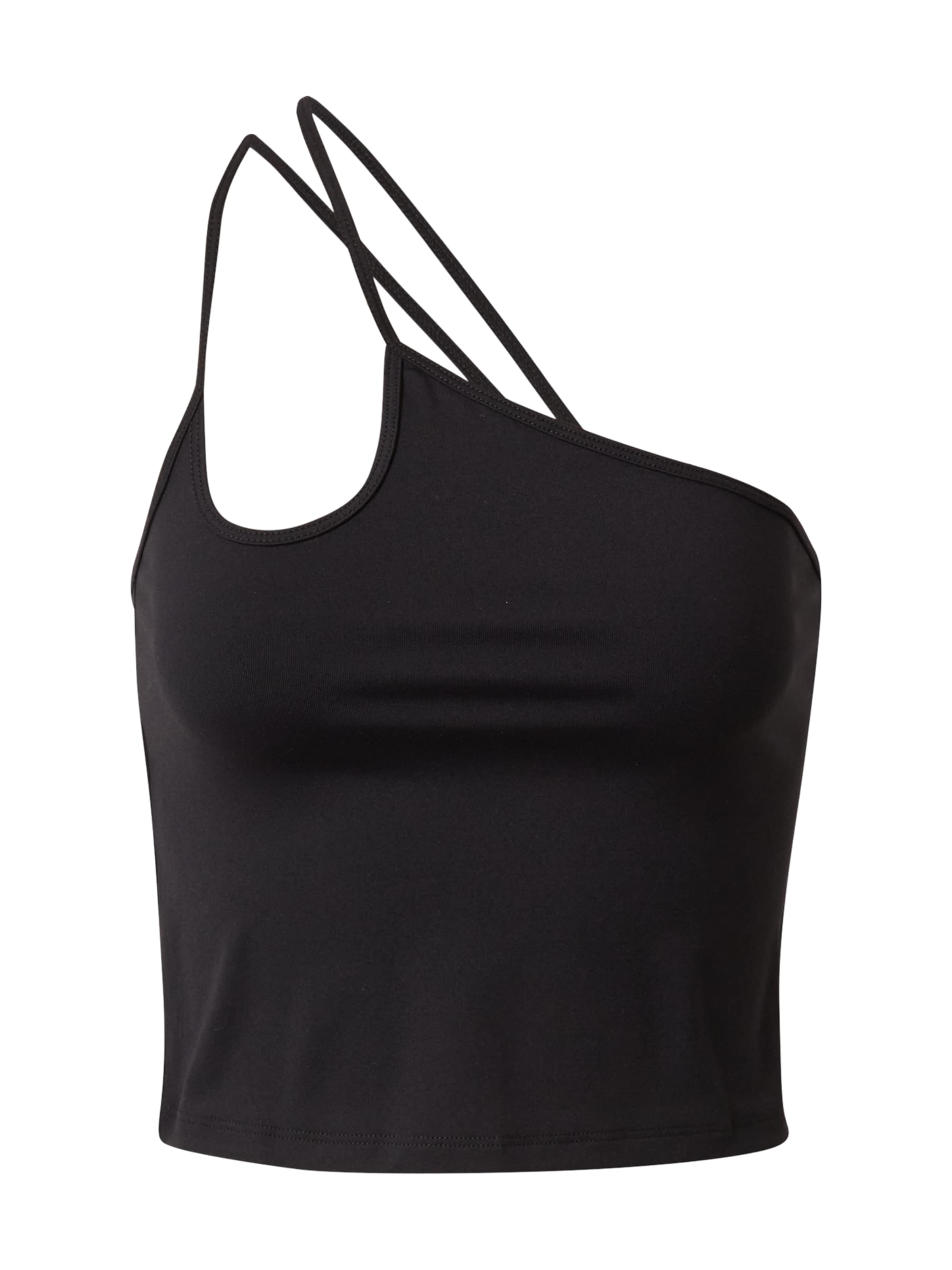 Abercrombie & Fitch Top in Schwarz: Vorderseite