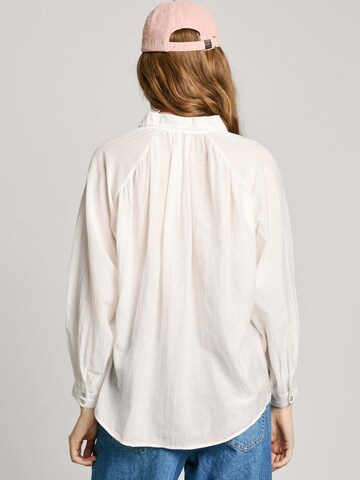 Chemisier 'East' Pepe Jeans en blanc