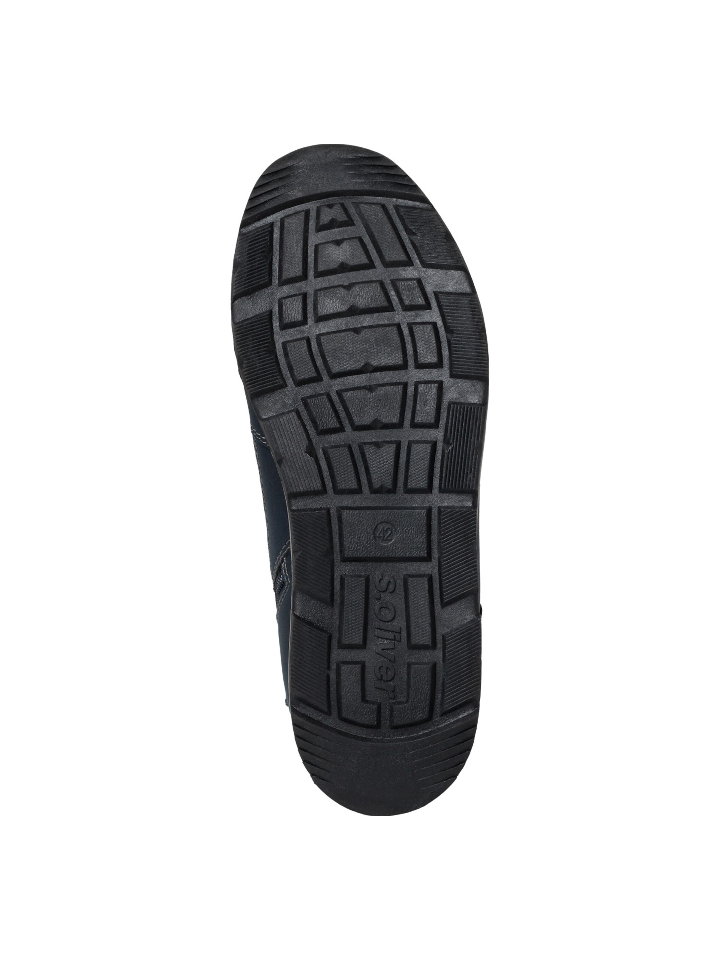 Sneaker alta di s.Oliver in blu