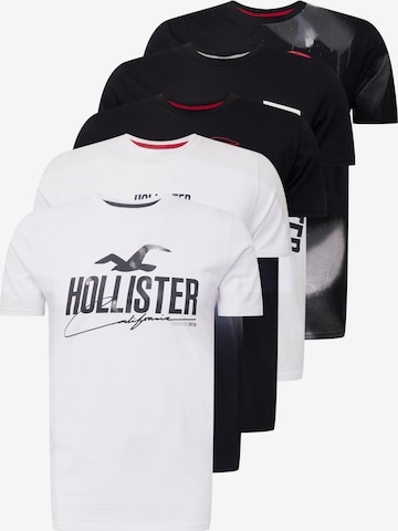 HOLLISTER Tričko - Čierna: predná strana