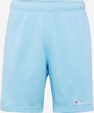 Pantalon Champion Authentic Athletic Apparel en bleu : devant