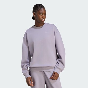 ADIDAS ORIGINALS Sweatshirt 'Essentials' in Lila: Vorderseite
