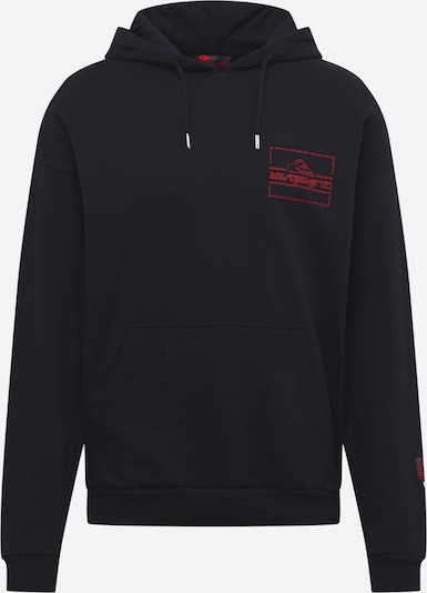 QUIKSILVER Athletic Sweatshirt in Red / Black, Item view