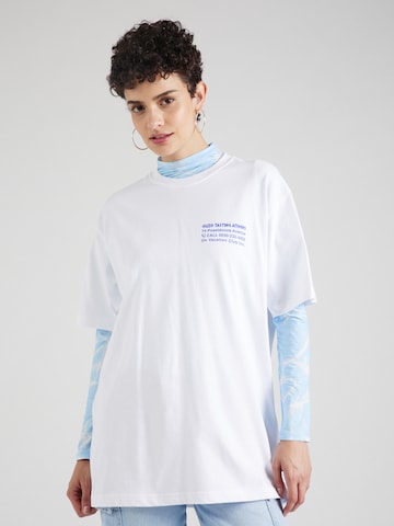 On Vacation Club Shirt 'Ouzo' in White: front
