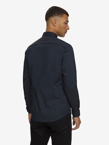 ESPRIT - Ajuste estrecho Camisa en negro