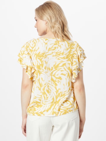 VERO MODA Bluse 'ANI BEA' in Gelb