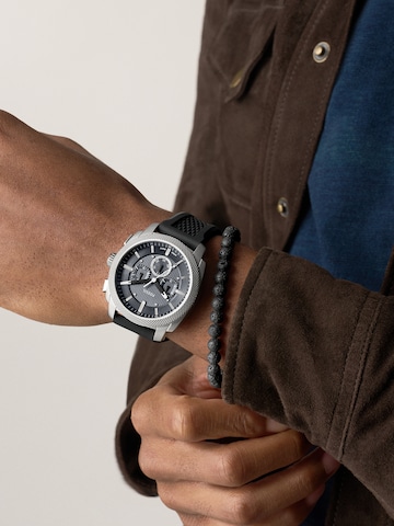 FOSSIL Uhr 'Machine' in Schwarz