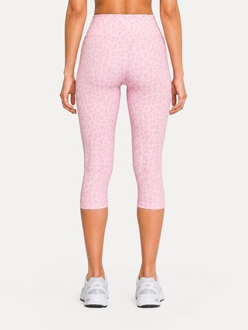 Skinny Leggings ' Velvara ' Smilodox en rose