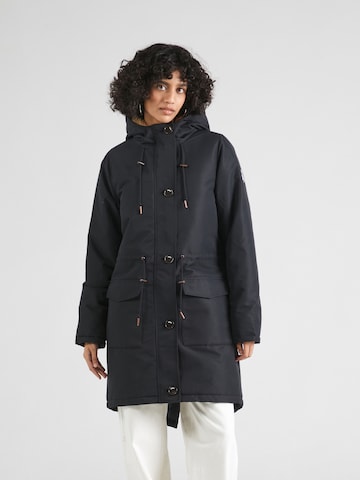 Derbe Between-Seasons Parka 'Friese Festholm' in Blue: front