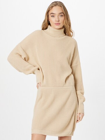 In The Style Gebreide jurk 'PERRIE SIANS' in Beige: voorkant