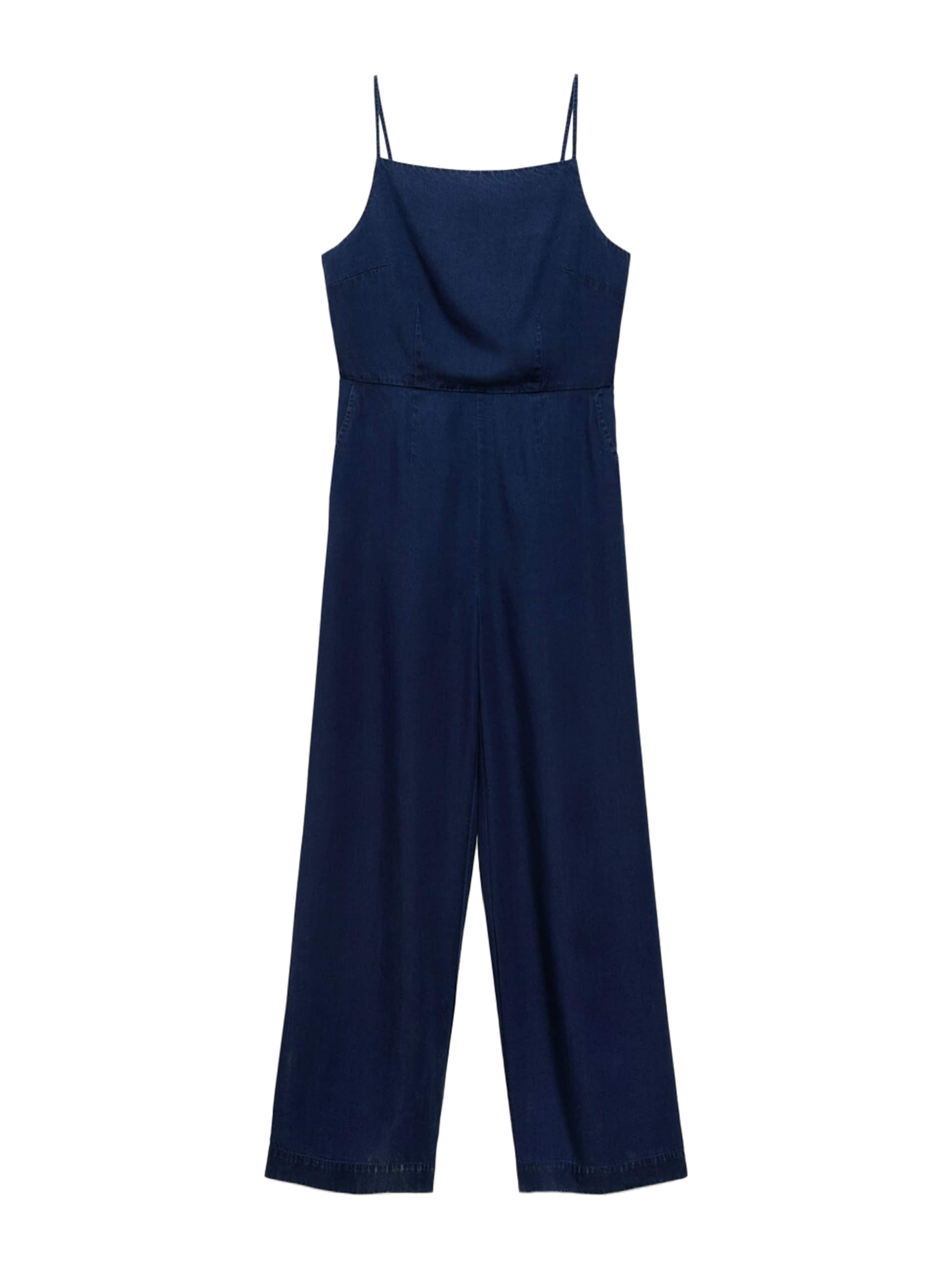 Tuta jumpsuit 'CRETA' di MANGO in blu: frontale