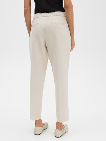 Someday Regular Pleated Pants 'Charlie' in Beige