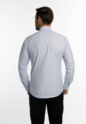 DreiMaster Klassik Slim fit Zakelijk overhemd in Blauw