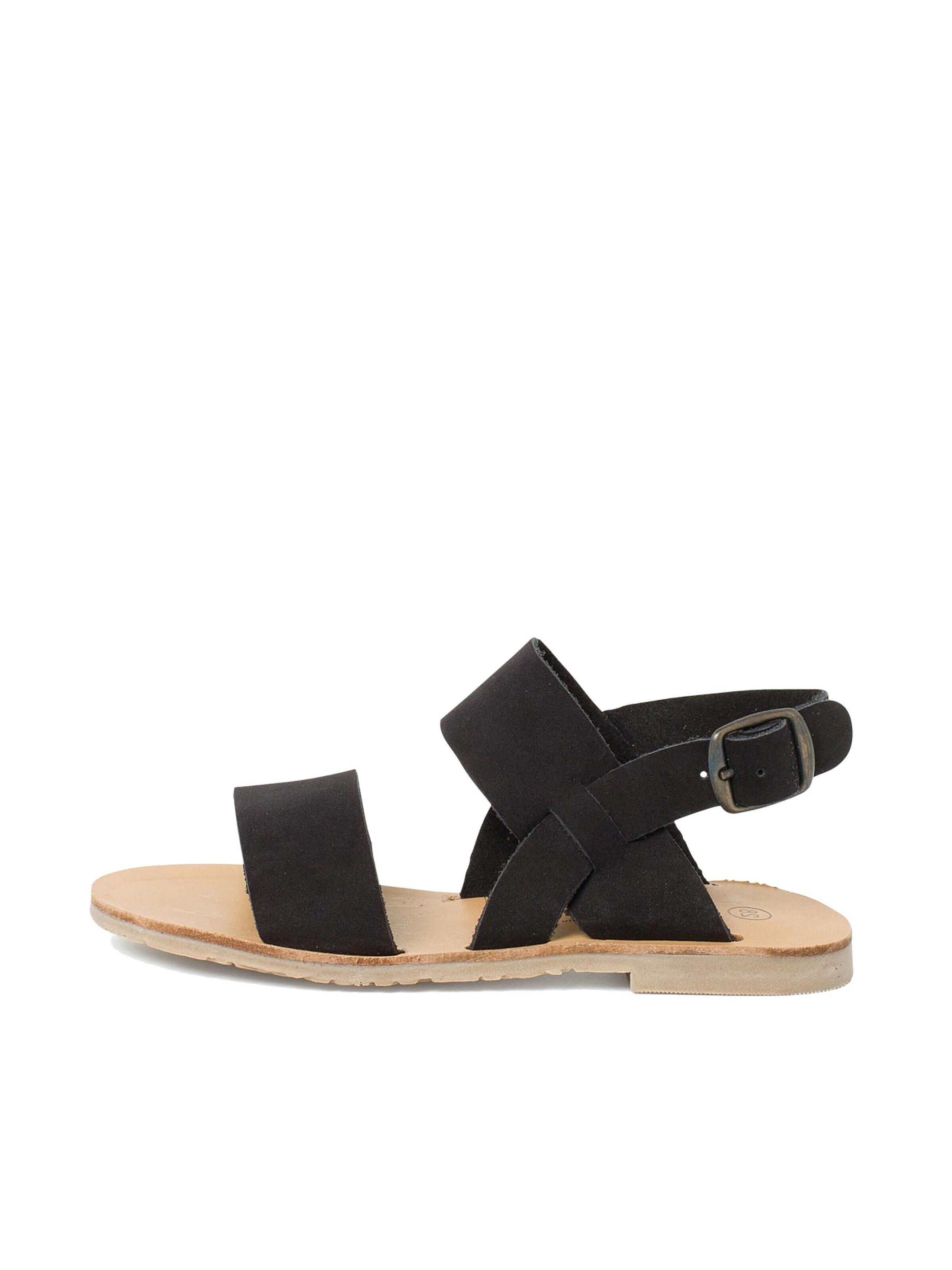 Pisamonas Sandalen in Zwart