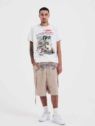 T-Shirt Ed Hardy en blanc