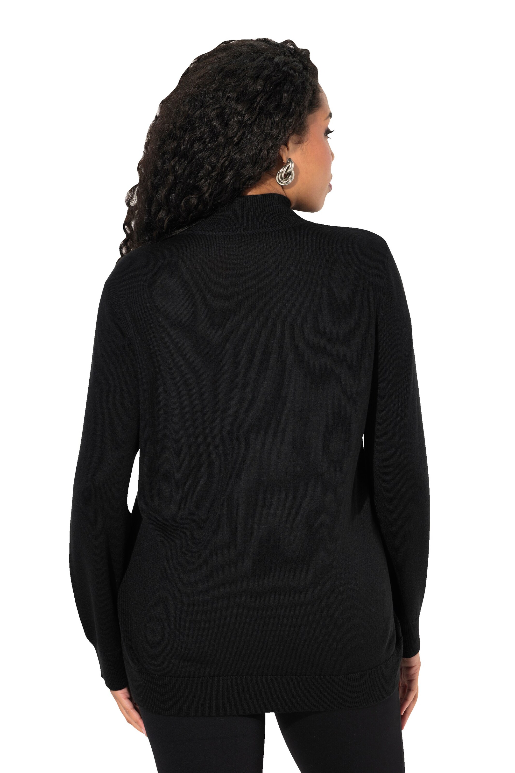 Ulla Popken Pullover in Schwarz