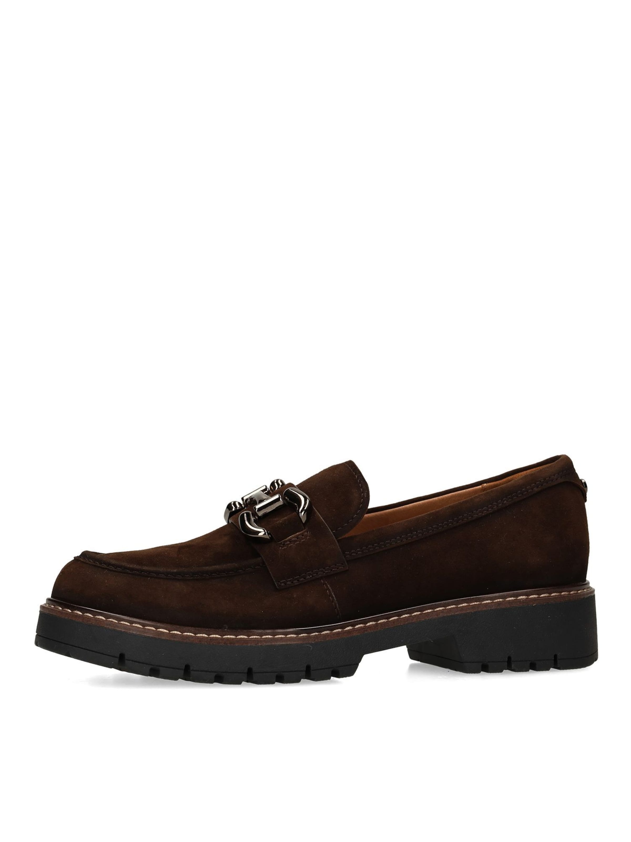 no stress Mocassins in Bruin: voorkant