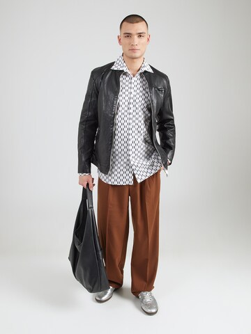 Karl Lagerfeld - Ajuste regular Camisa en blanco