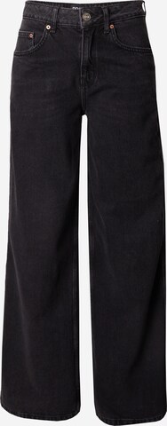 BDG Urban Outfitters Zvonové kalhoty Džíny – černá: přední strana