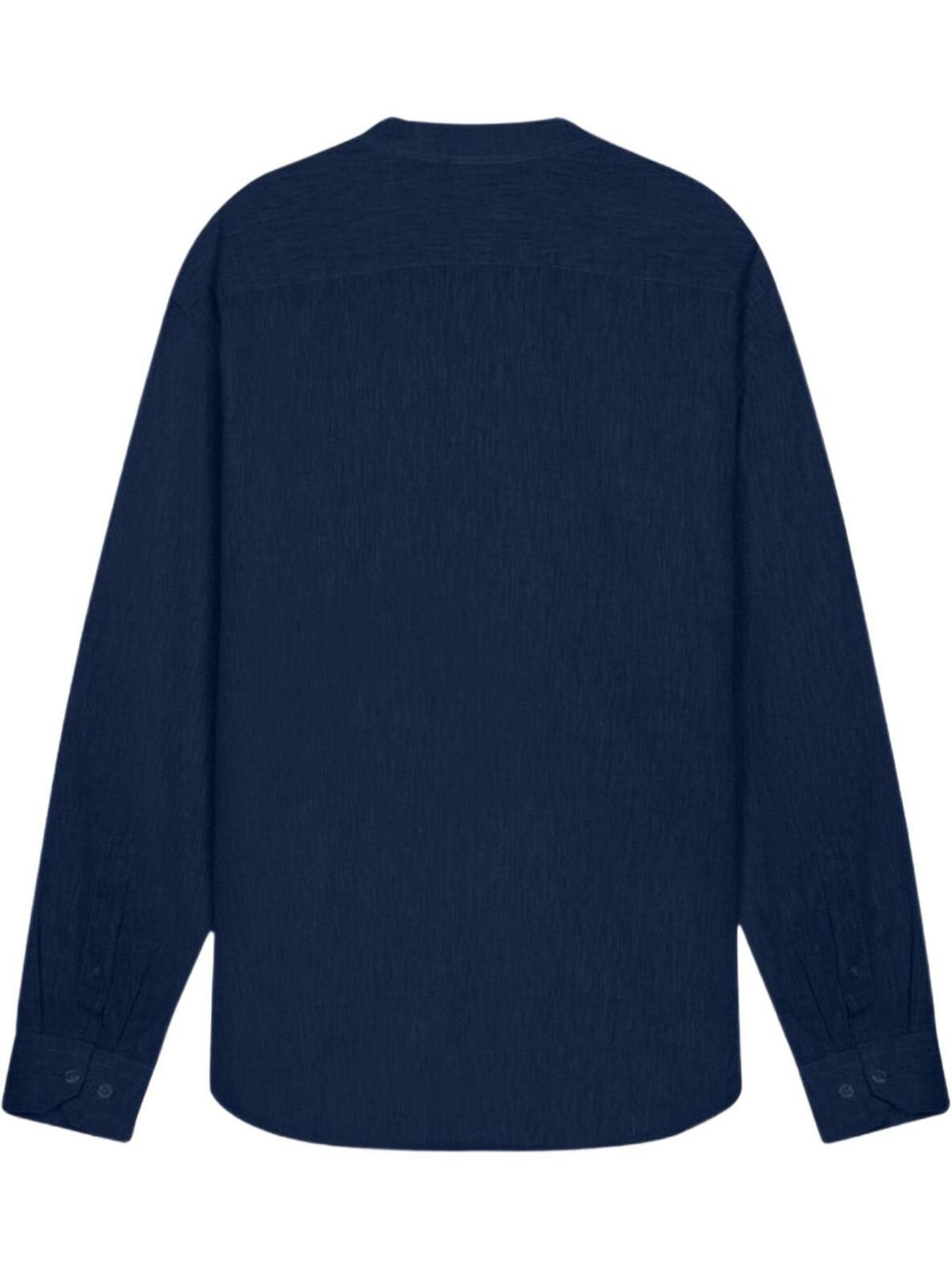LTB Jeans - Camiseta 'LTB Jeans Herrenhemd mit Struktur' en azul