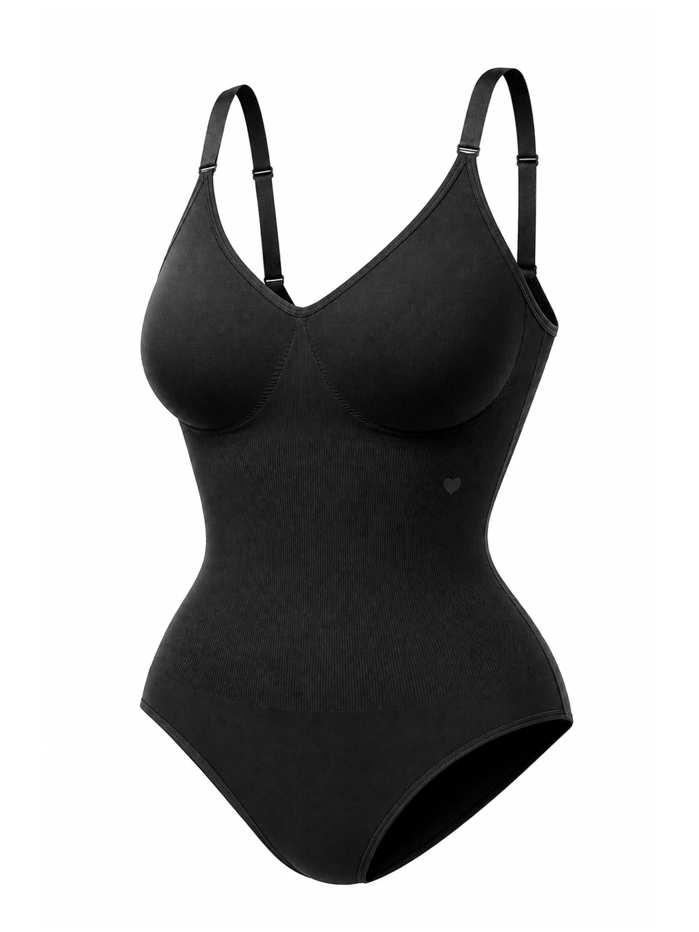 Bataillon Belette Shapingbody‌‌‌ in Schwarz: Vorderseite