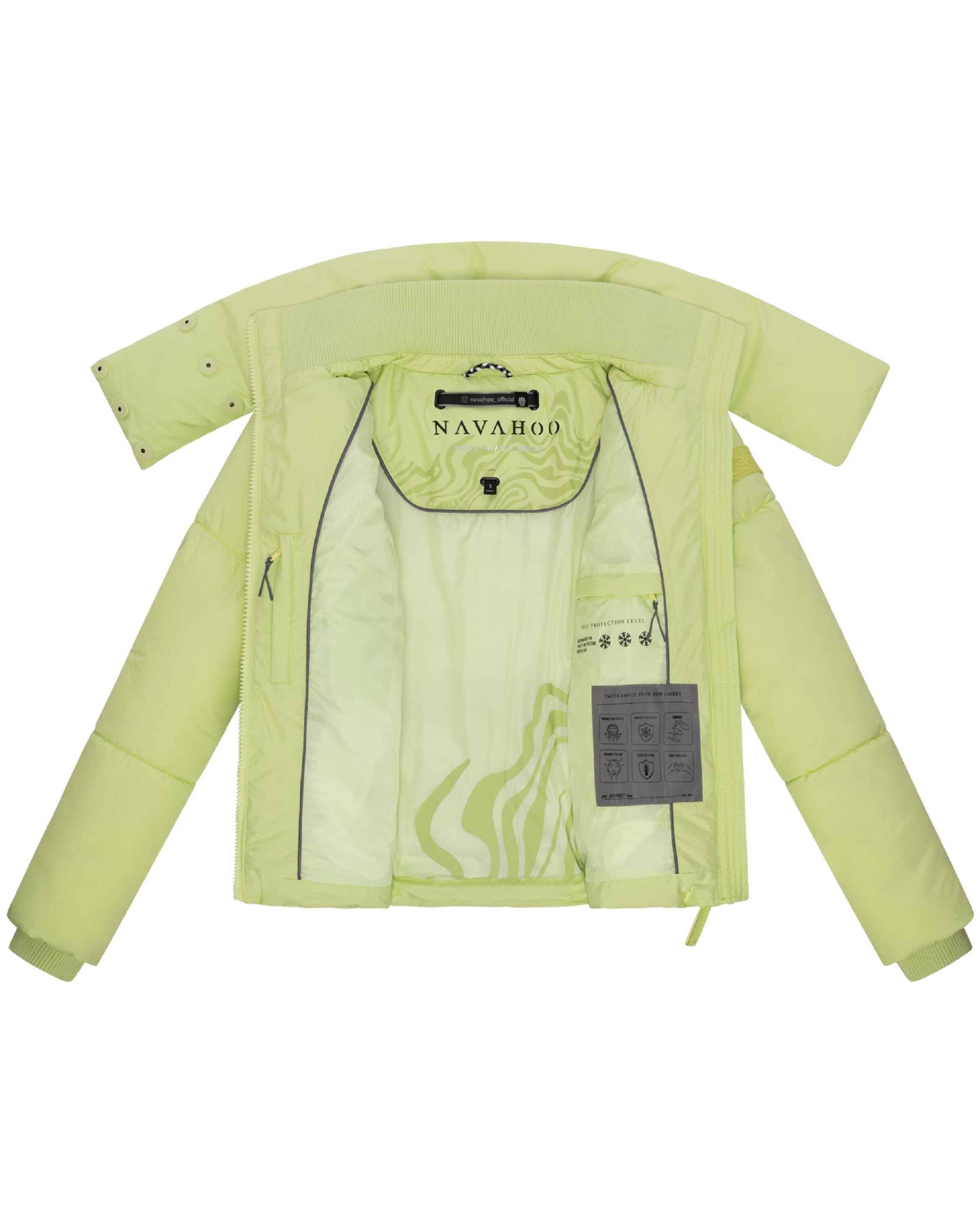 NAVAHOO - Chaqueta de invierno 'Traumelfe 14' en verde