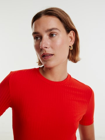 EDITED Shirt 'Kader' in Rood