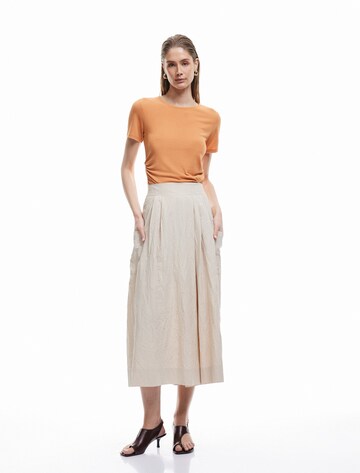 Koton Loosefit Bandplooibroek in Beige