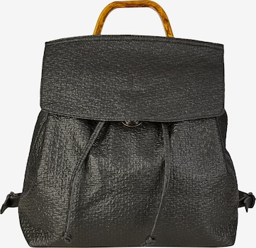 Curuba Backpack 'Amber' in Black: front