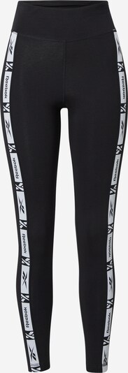 Reebok Sport Sportske hlače u crna / bijela, Pregled proizvoda