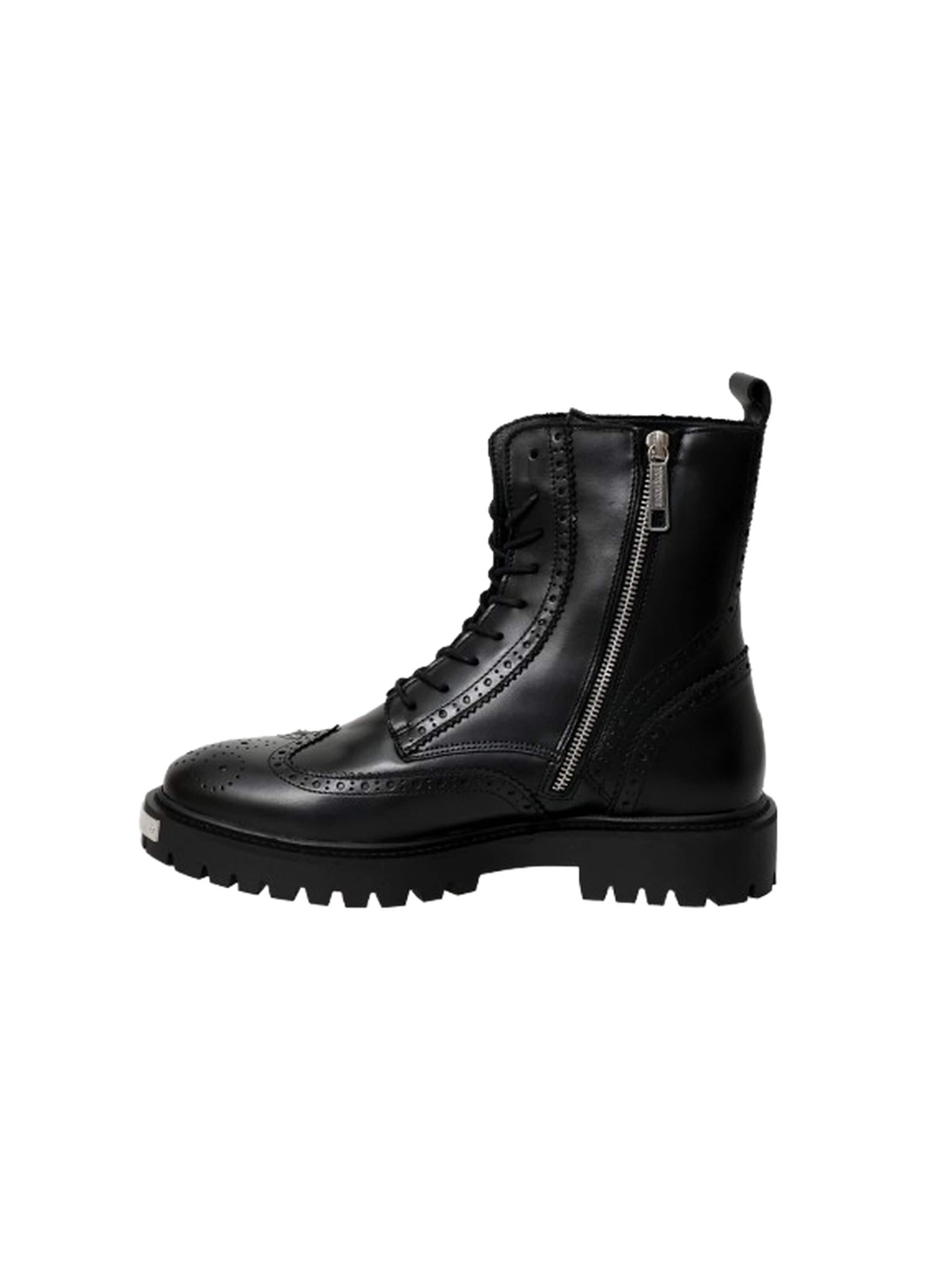 Yoxeone Boots 'WING COMMANDER' in Black: front