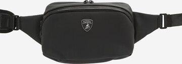 Borsetă de la Automobili Lamborghini pe negru