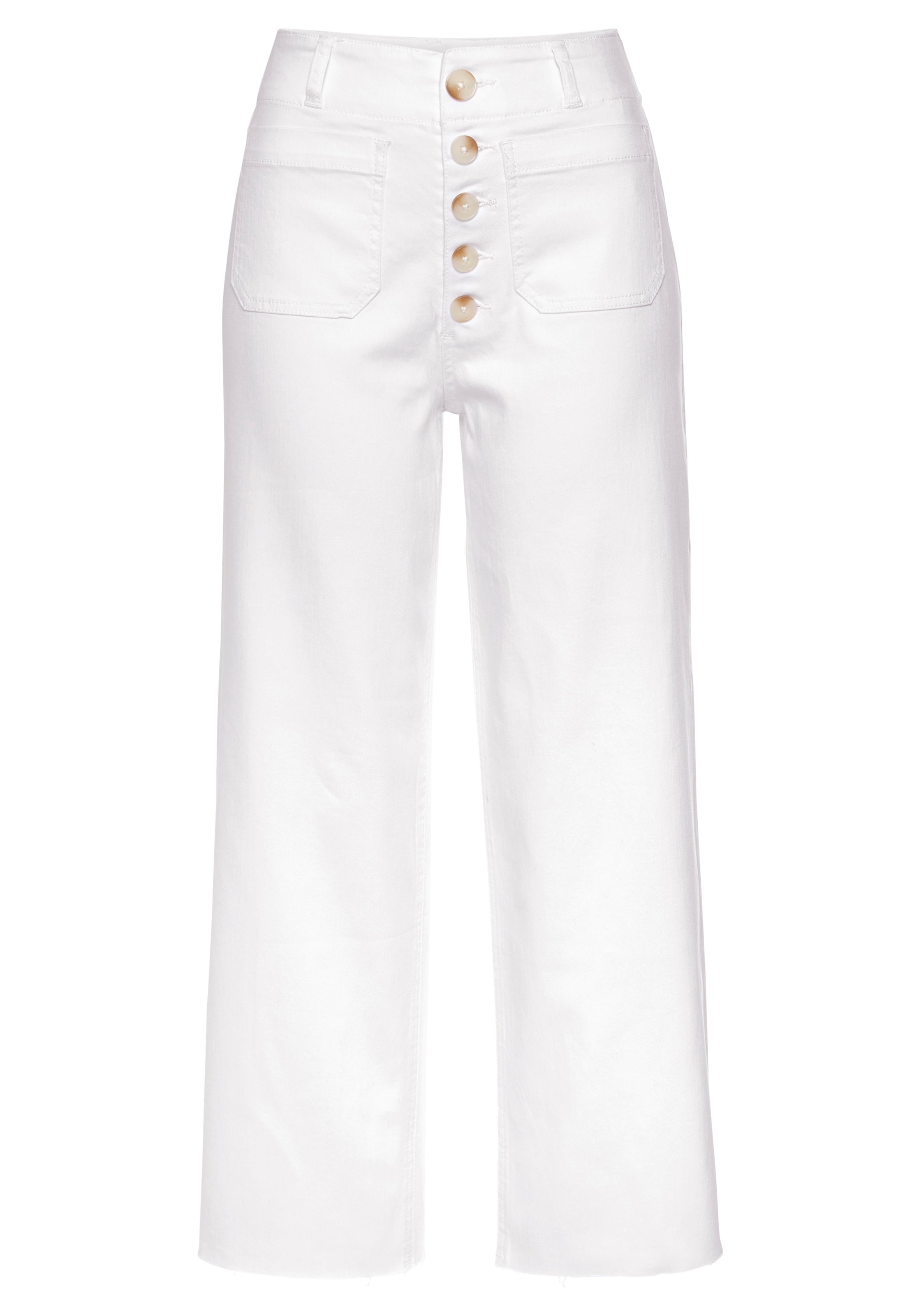 regular Jeans di LASCANA in bianco: frontale