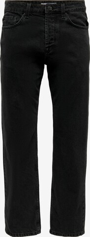 Only & Sons Jeans 'Edge' in Black: front