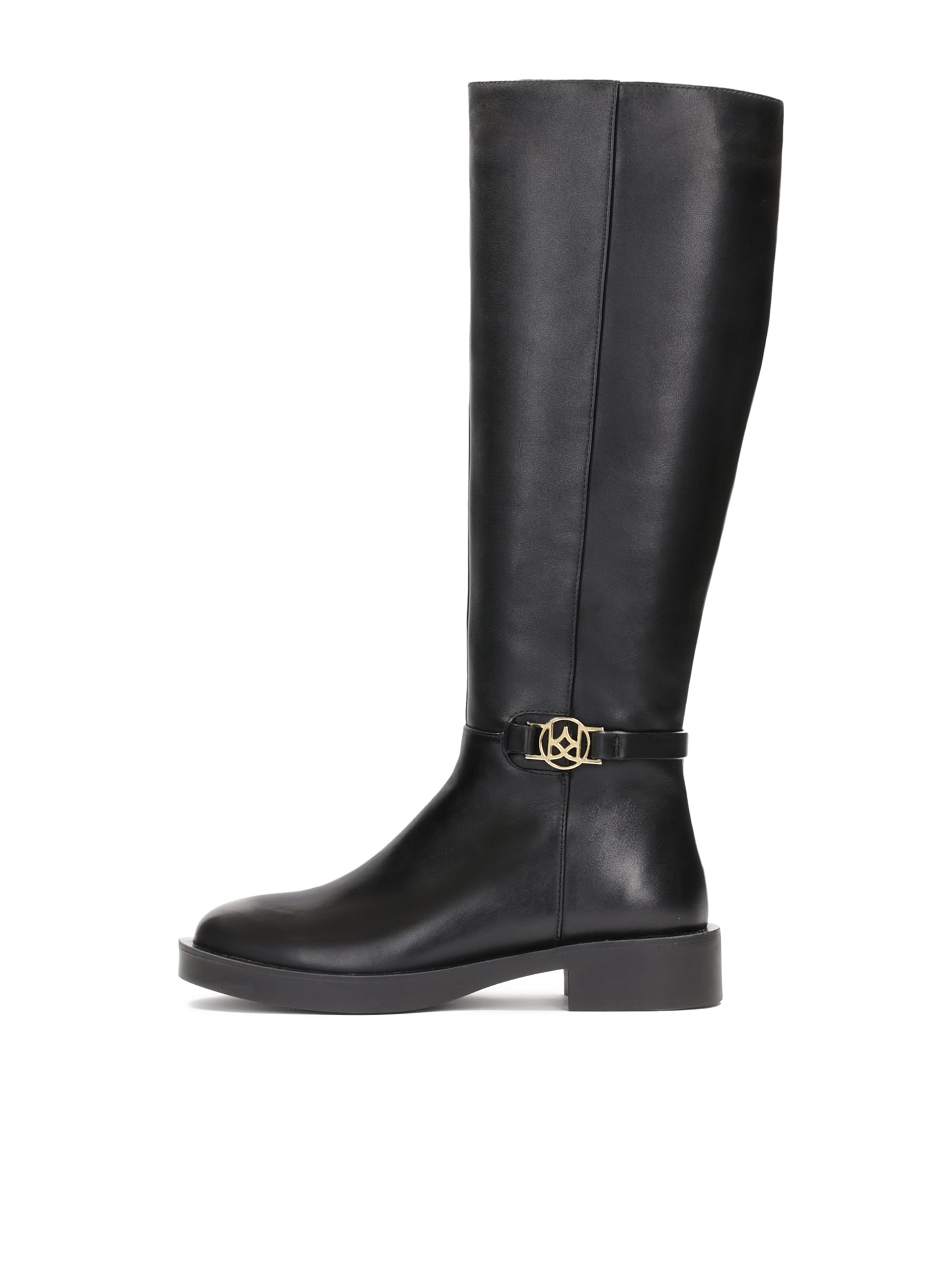 Kazar Boot in Black: front