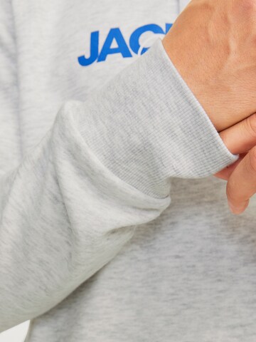 Sweat-shirt 'JJAlvis' JACK & JONES en gris